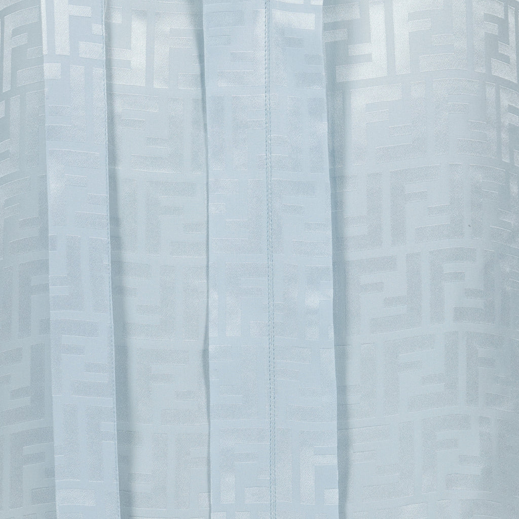 Tops Blouse en soie FF Fendi Blue Femme