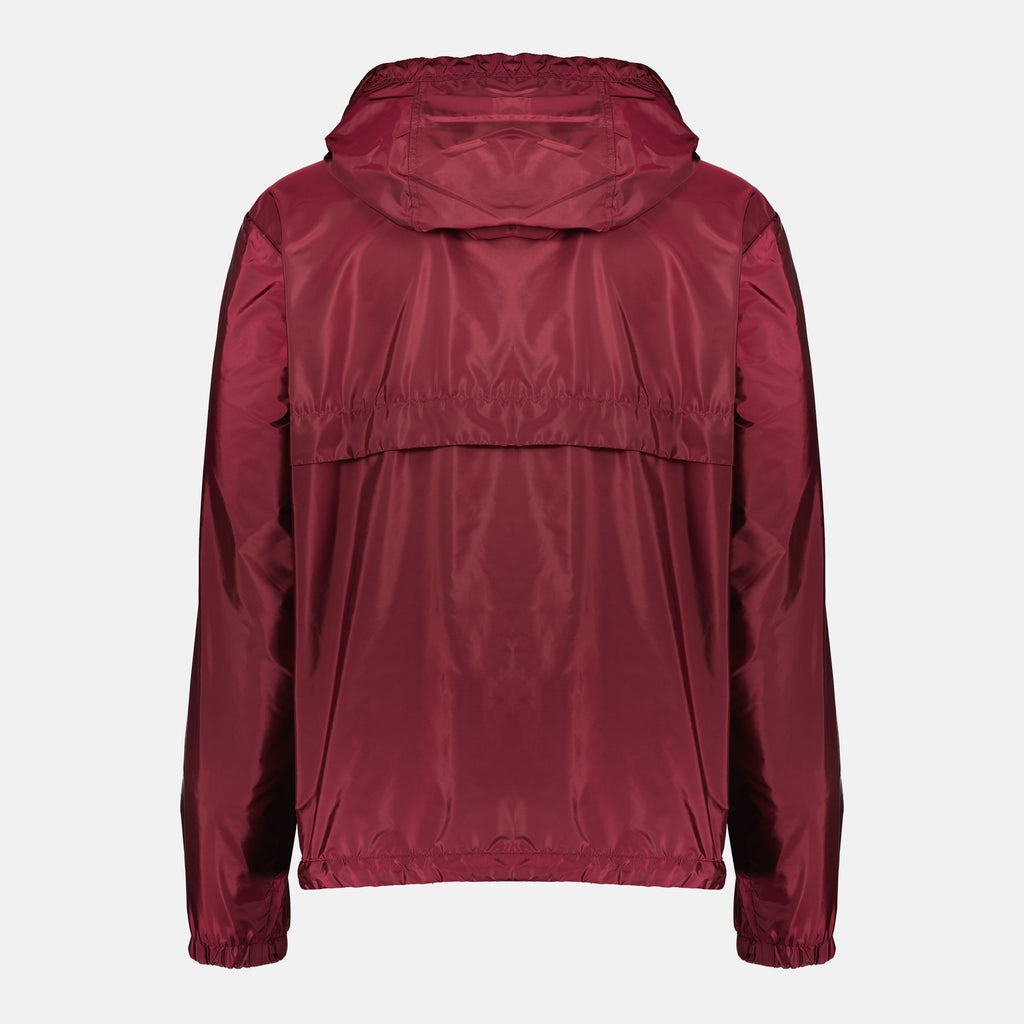 Image de l'article Coupe-vent Nidge bordeaux de la marque Moncler pour Homme - Saison Printemps-Été 2026 - Vue de Dos
