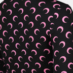 Tops Top jersey Moon nero e rosa Marine Serre Noir Femme