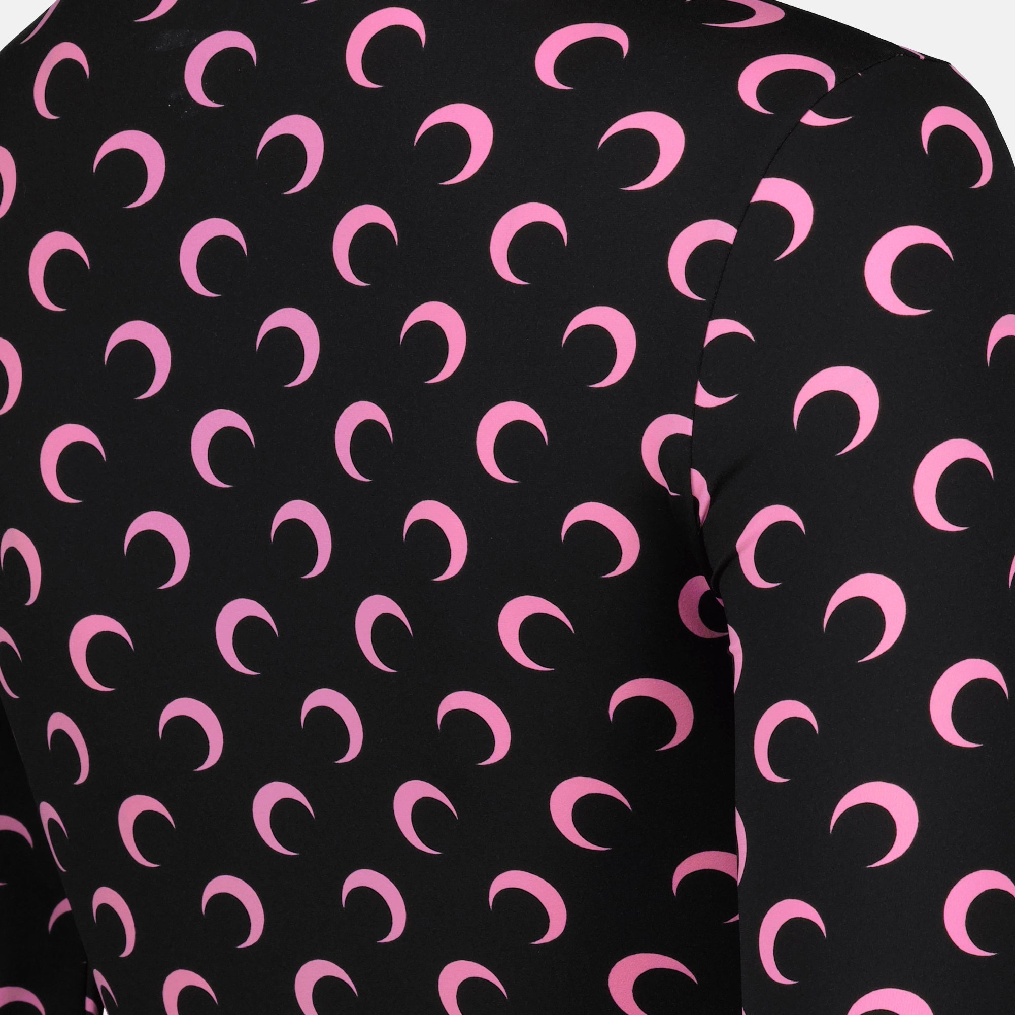 Tops Top jersey Moon nero e rosa Marine Serre Noir Femme