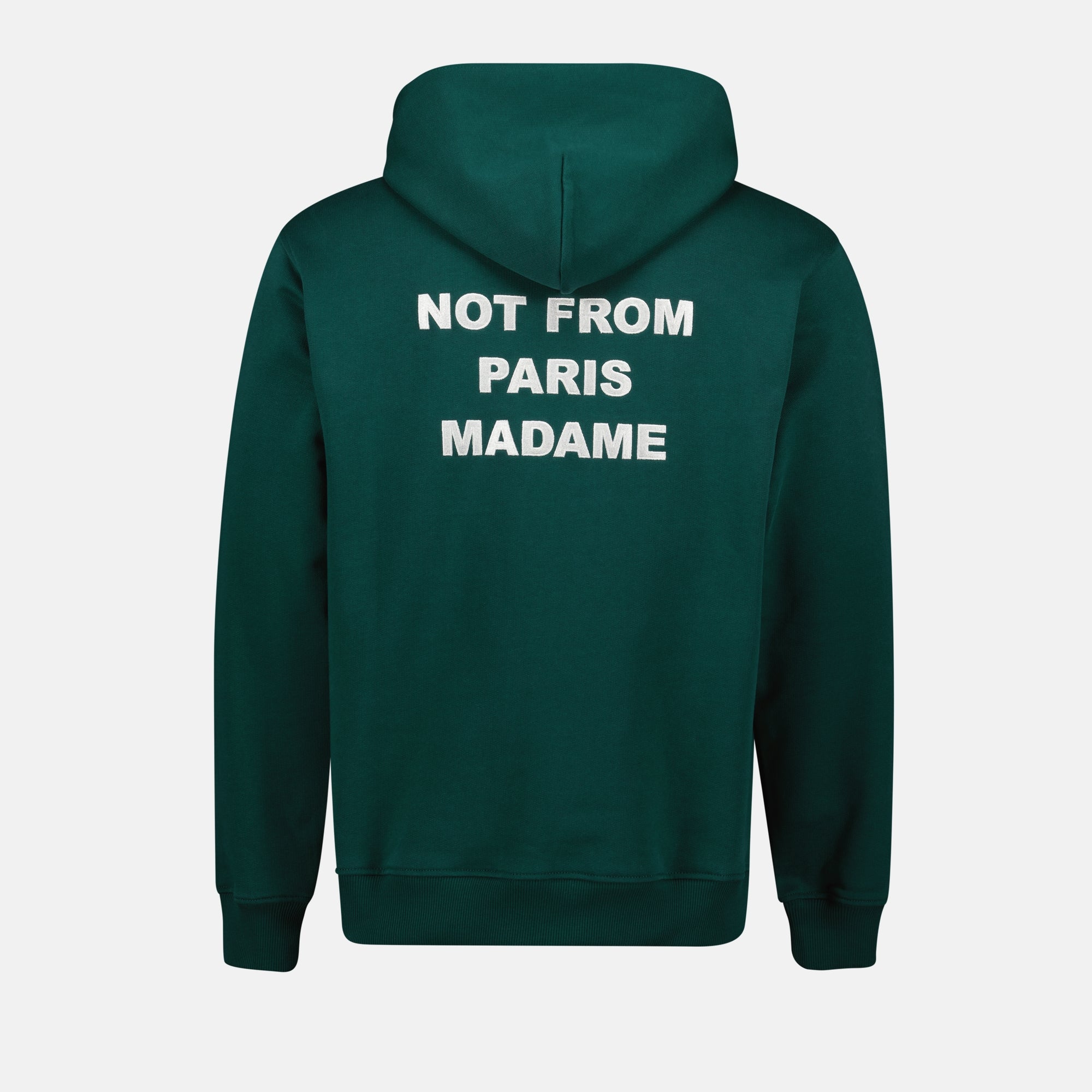 Sweatshirts Grüner Slogan Hoodie Drole De Monsieur Grün Homme