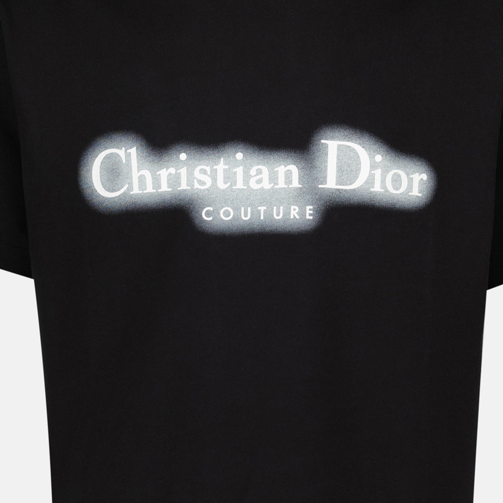 Camisetas T-shirt Couture Dior Preto Homme