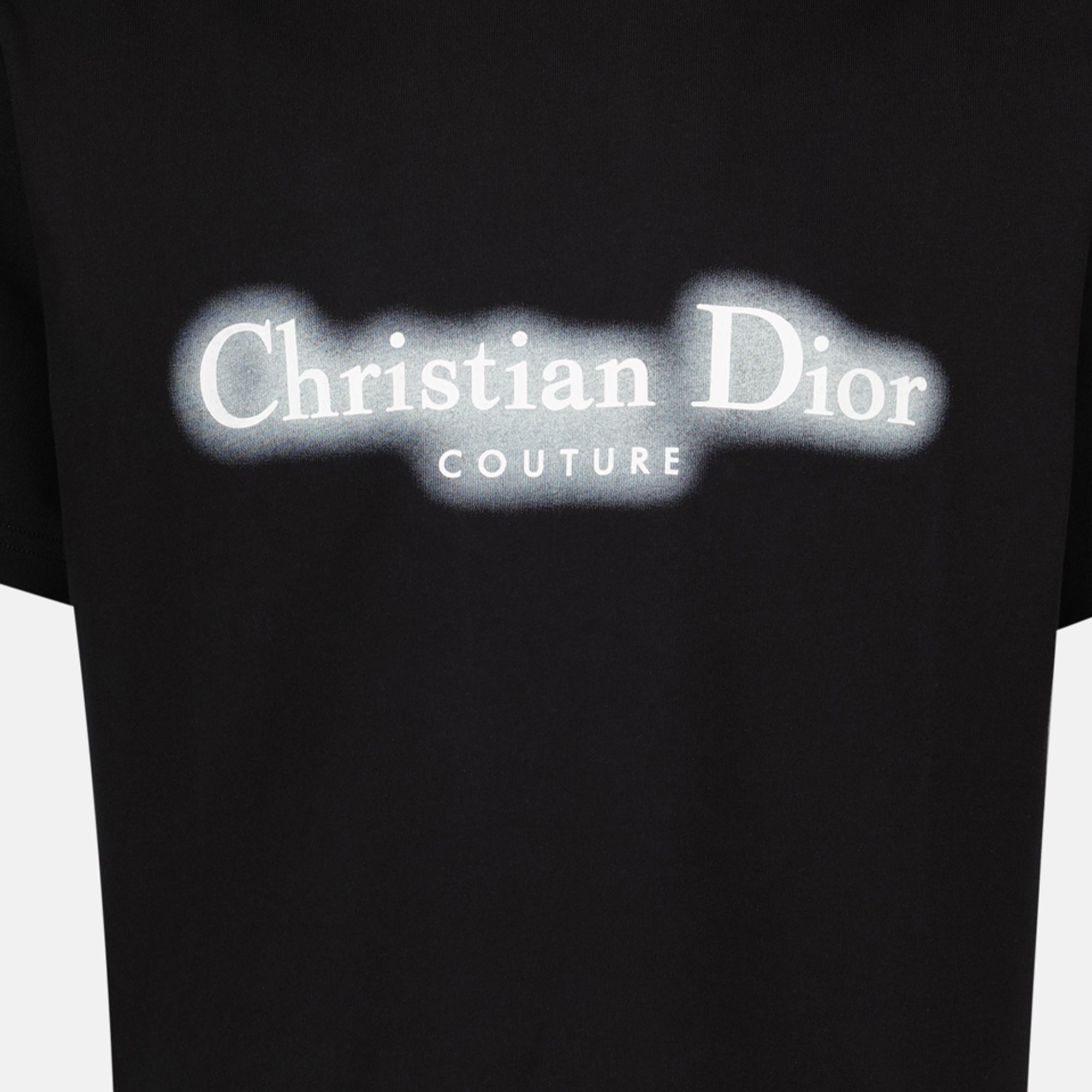 Camisetas T-shirt Couture Dior Preto Homme