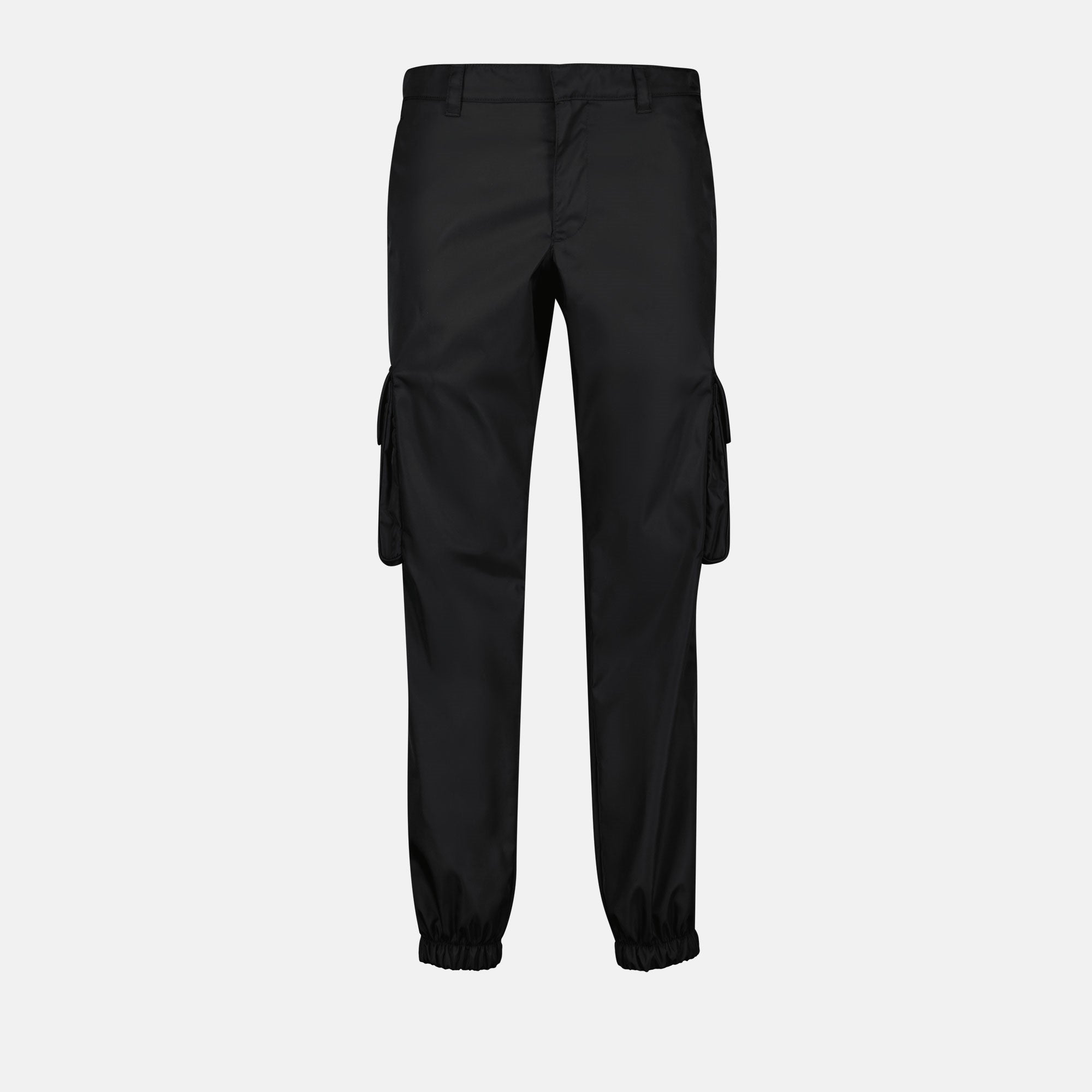 Pantalones Pantalon cargo en Re-Nylon Prada Negro Homme