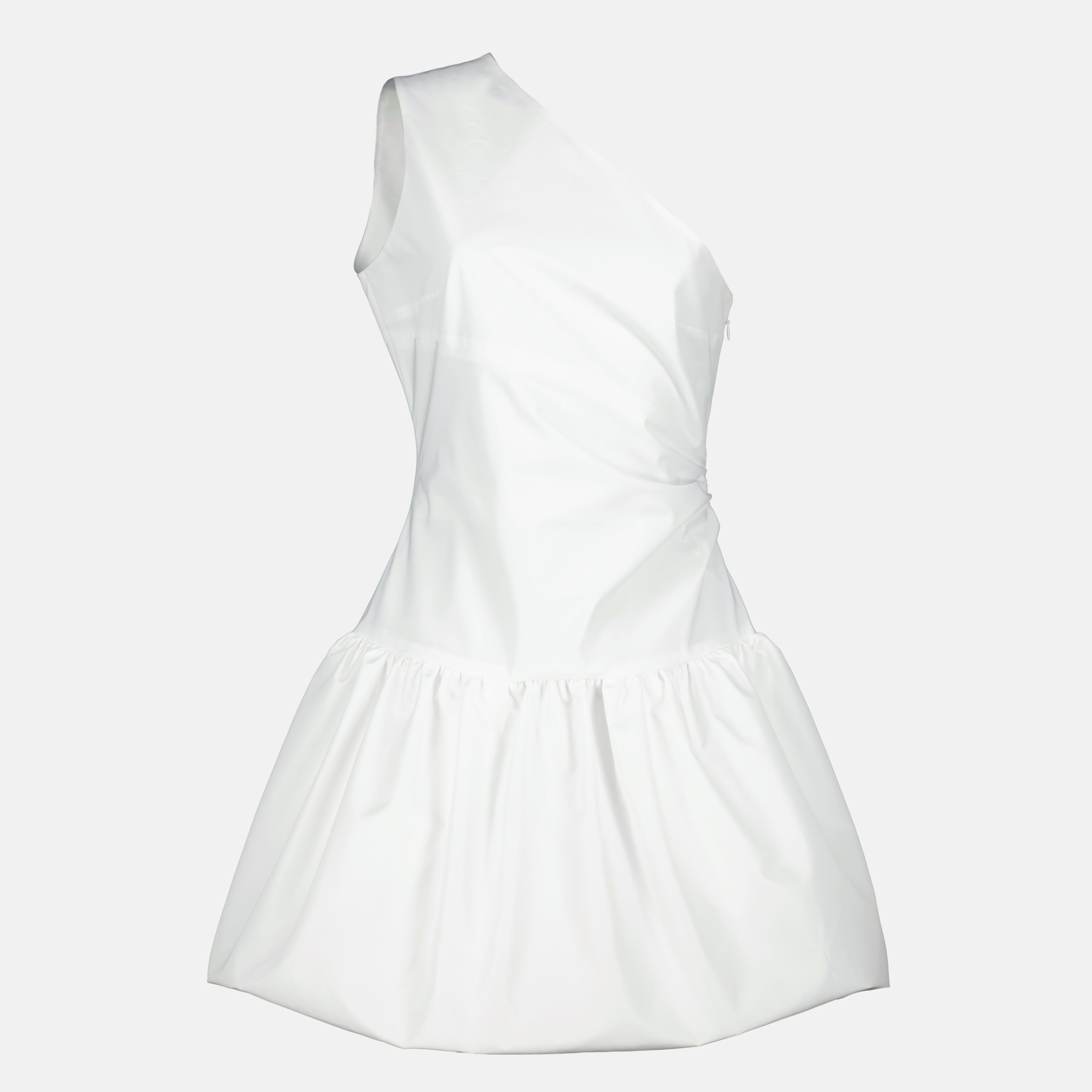 Image de l'article Robe mini Bloomer blanche de la marque Patou pour Femme - Saison Printemps-Été 2026 - Vue de Face