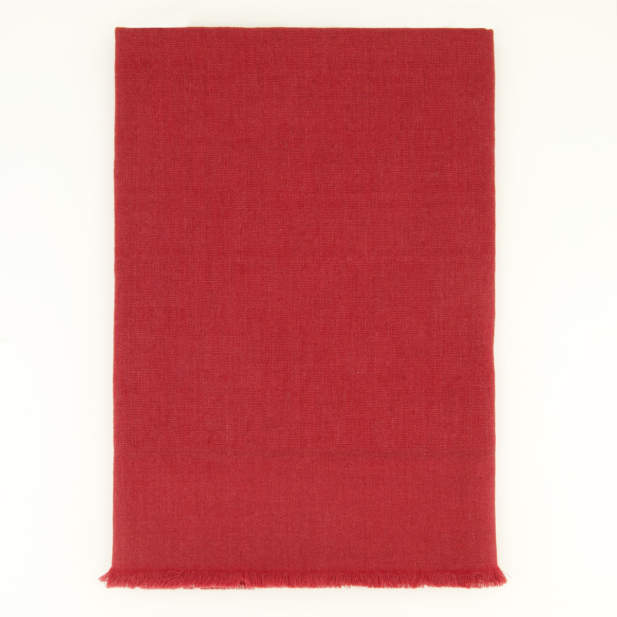 Écharpes, foulards et gants FF Signature Red Scarf Fendi Rouge Femme