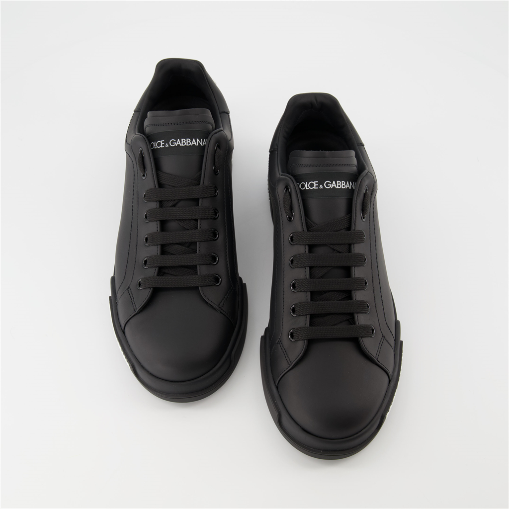 Sneaker CS1774 AA335 8b956 black/black Dolce & Gabbana Negro Homme