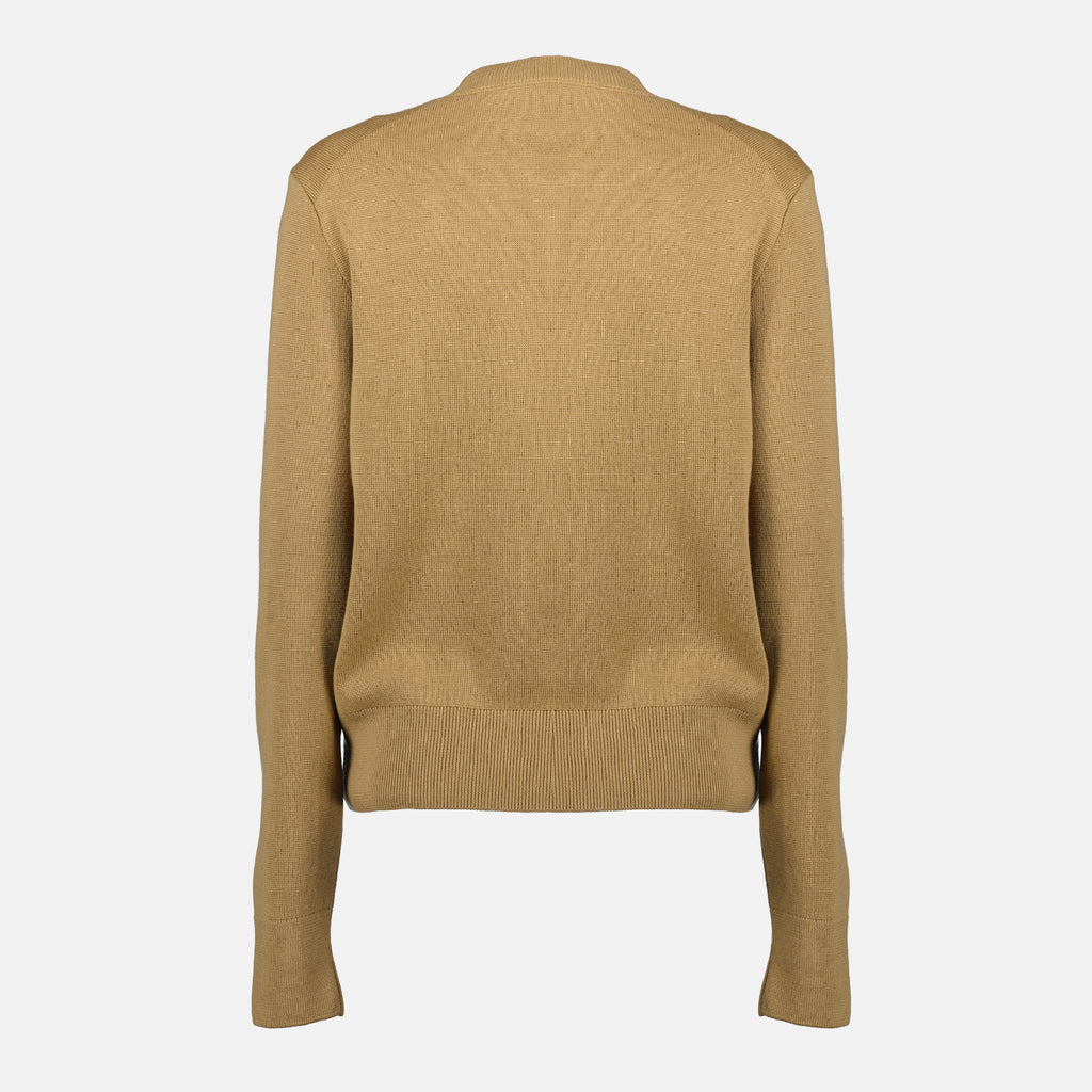 Image de l'article Pull Ami de coeur de la marque Ami PARIS pour Femme - Saison Automne-Hiver 2025 - Vue de Dos