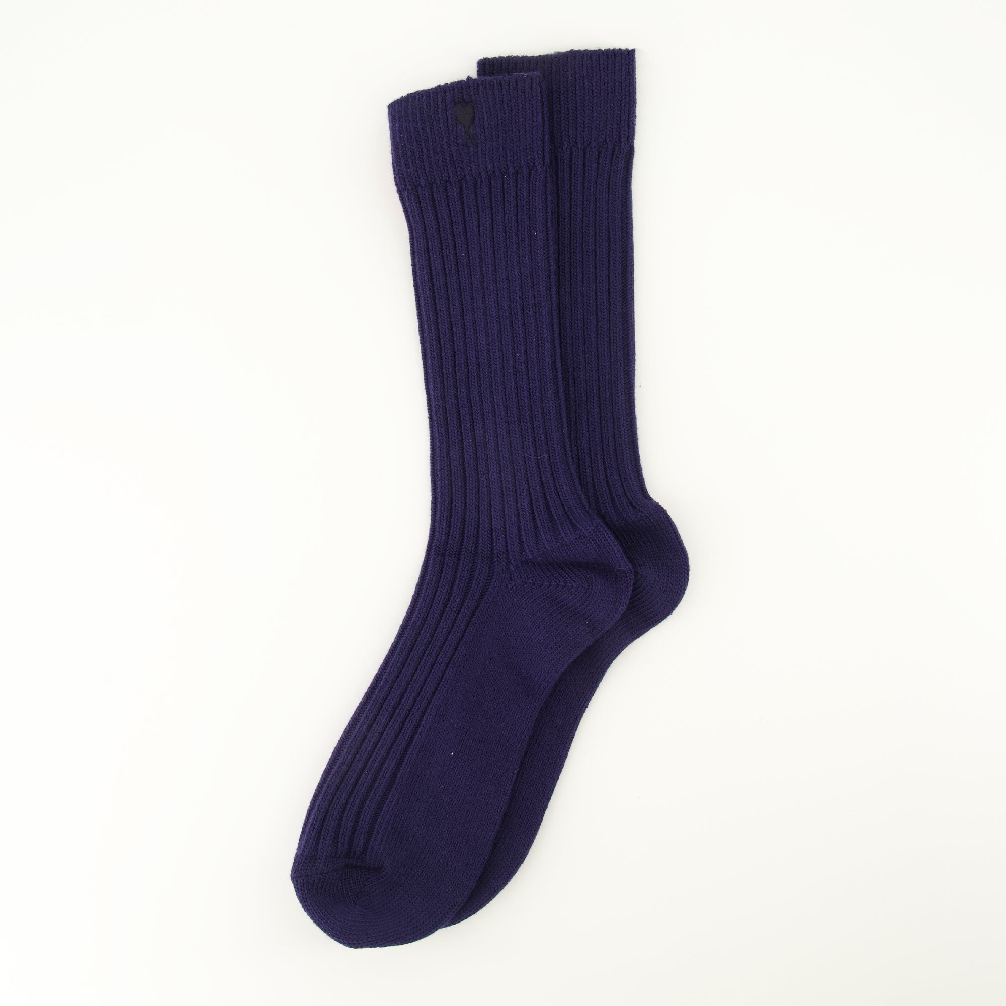 Image de l'article Chaussettes AMI de coeur bleu marine de la marque Ami PARIS pour Unisex - Saison Printemps-Été 2026 - Vue de Dos