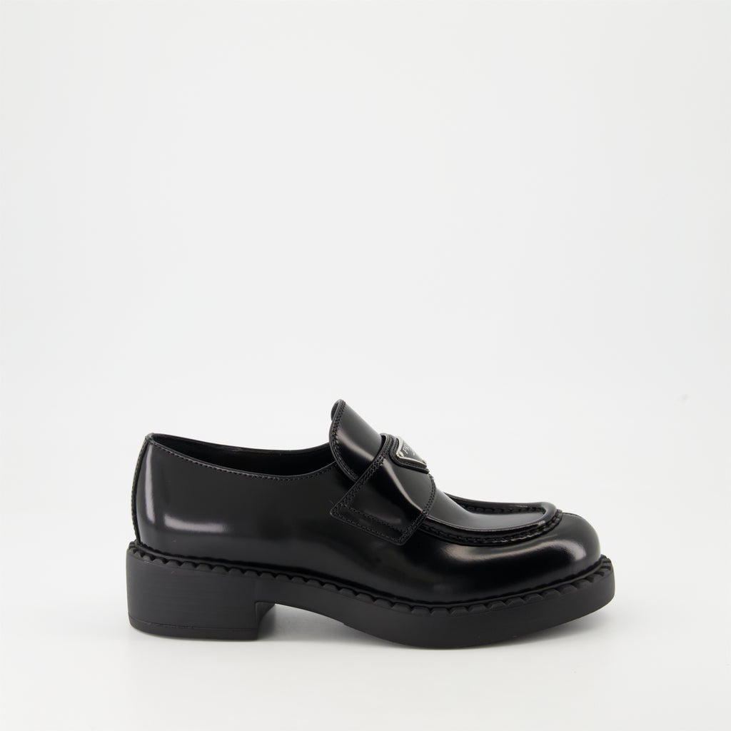 Mocassins Mocassins Chocolate Prada Noir Femme