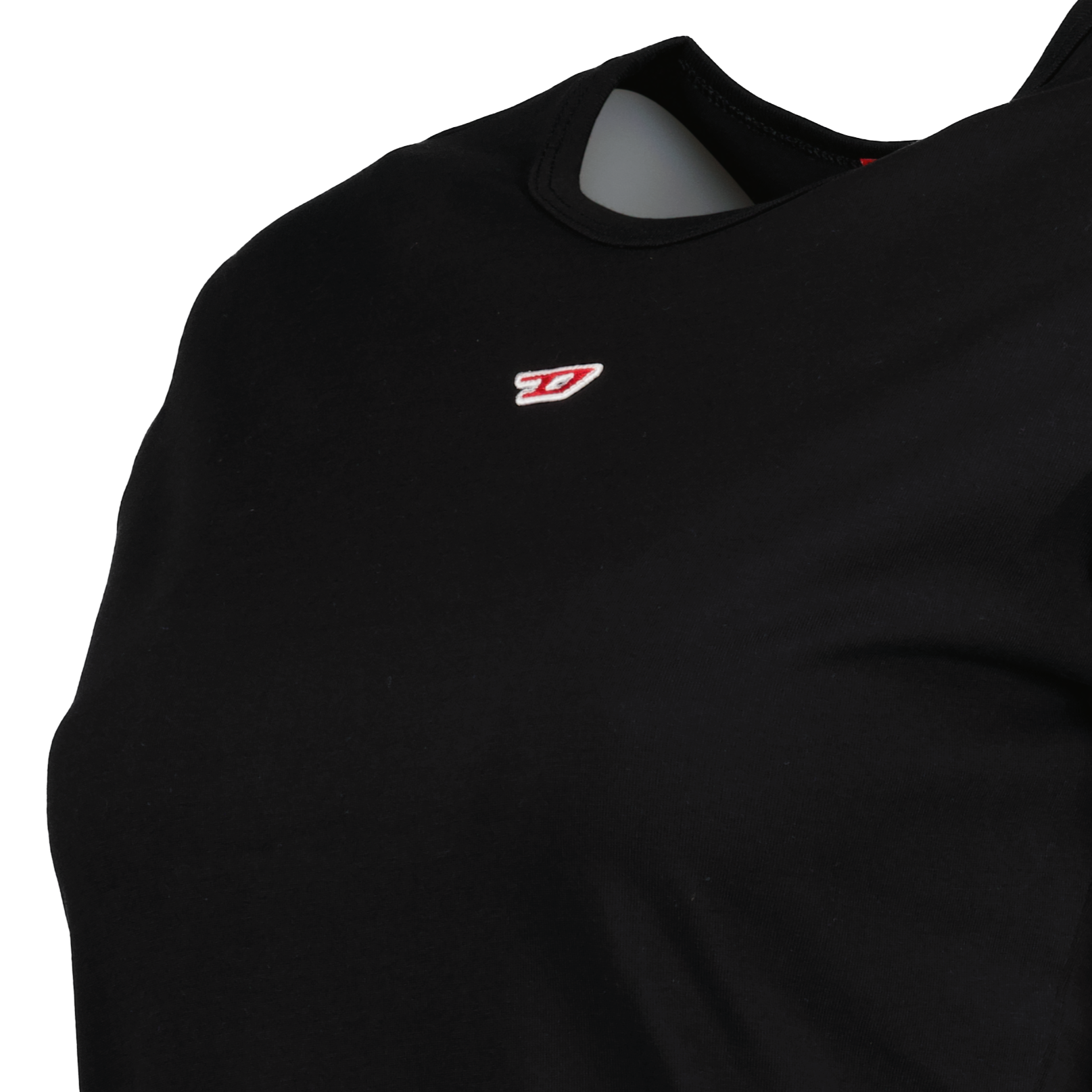 T-Shirts T-shirt T-Uncuntie-long Diesel Schwarz Femme