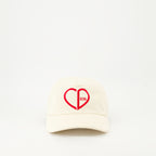 Chapéus, bonés e gorros Casquette beige CD heart Dior Bege Homme