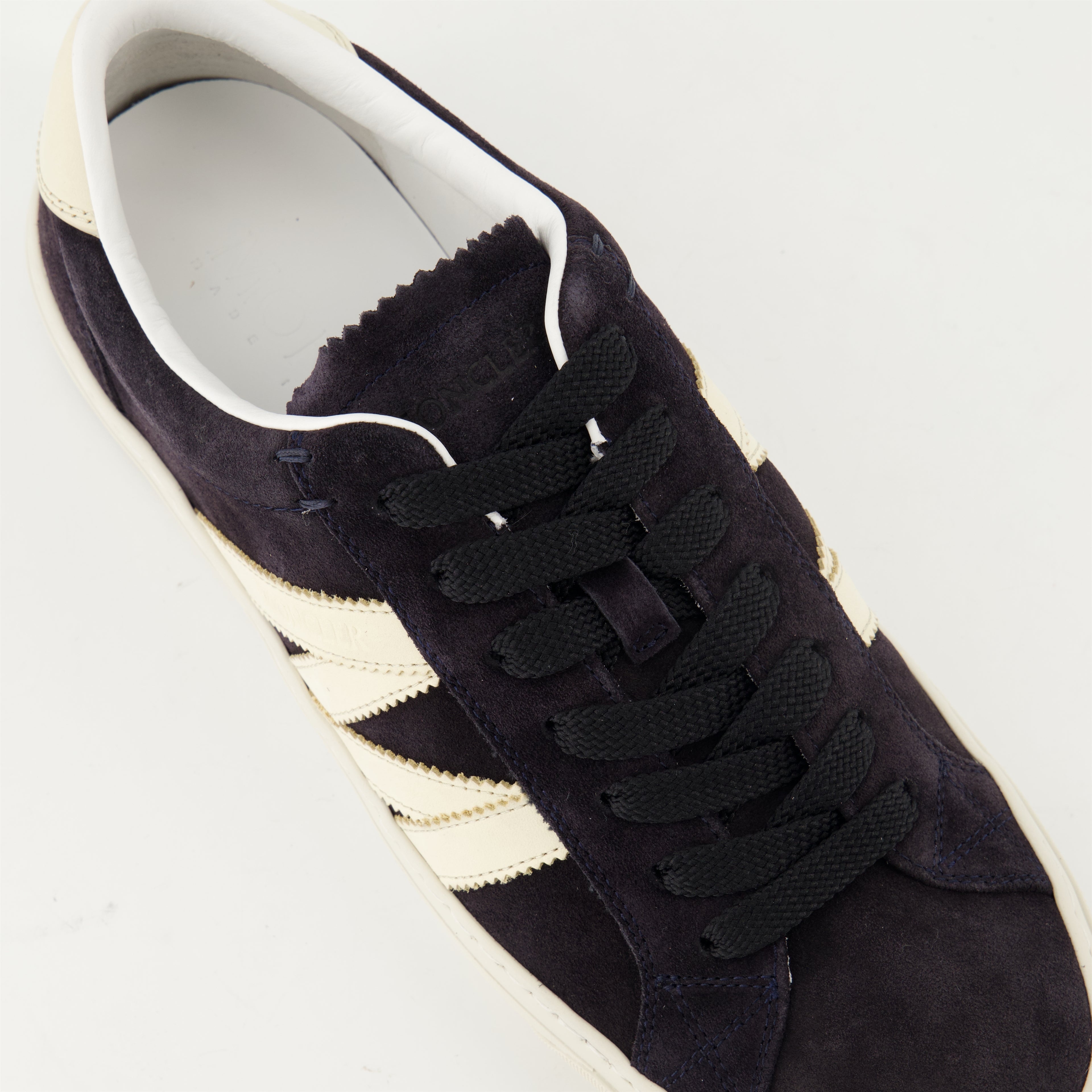 Baskets Baskets Monaco Moncler Bleu foncé Homme