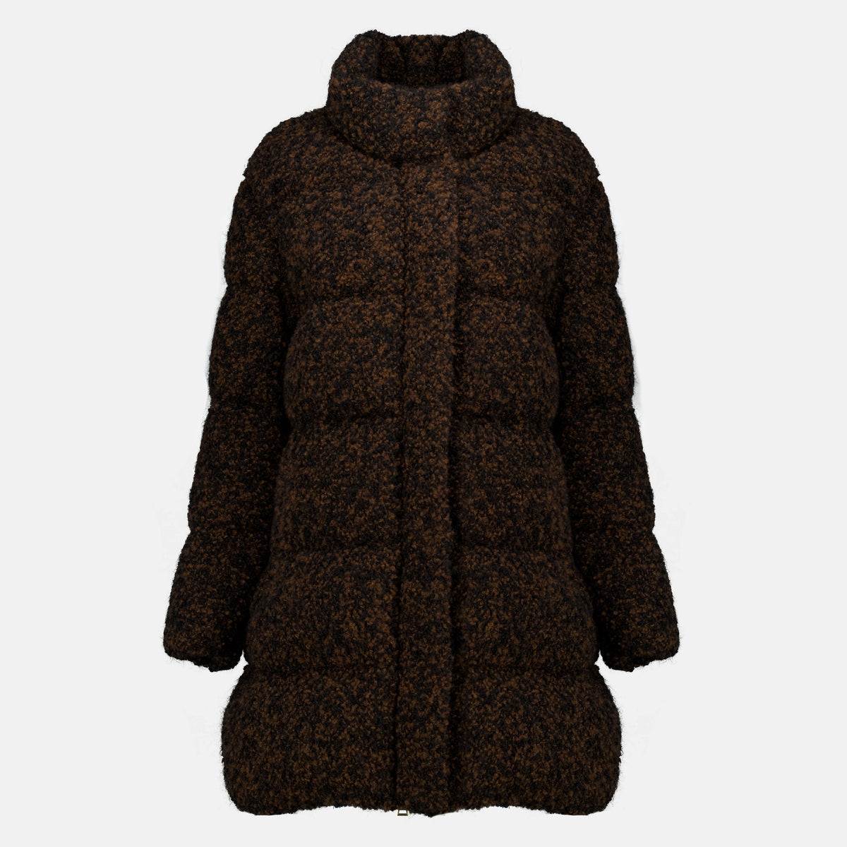 Manteaux Doudoune mi-longue Remarquable Moncler Noir Femme