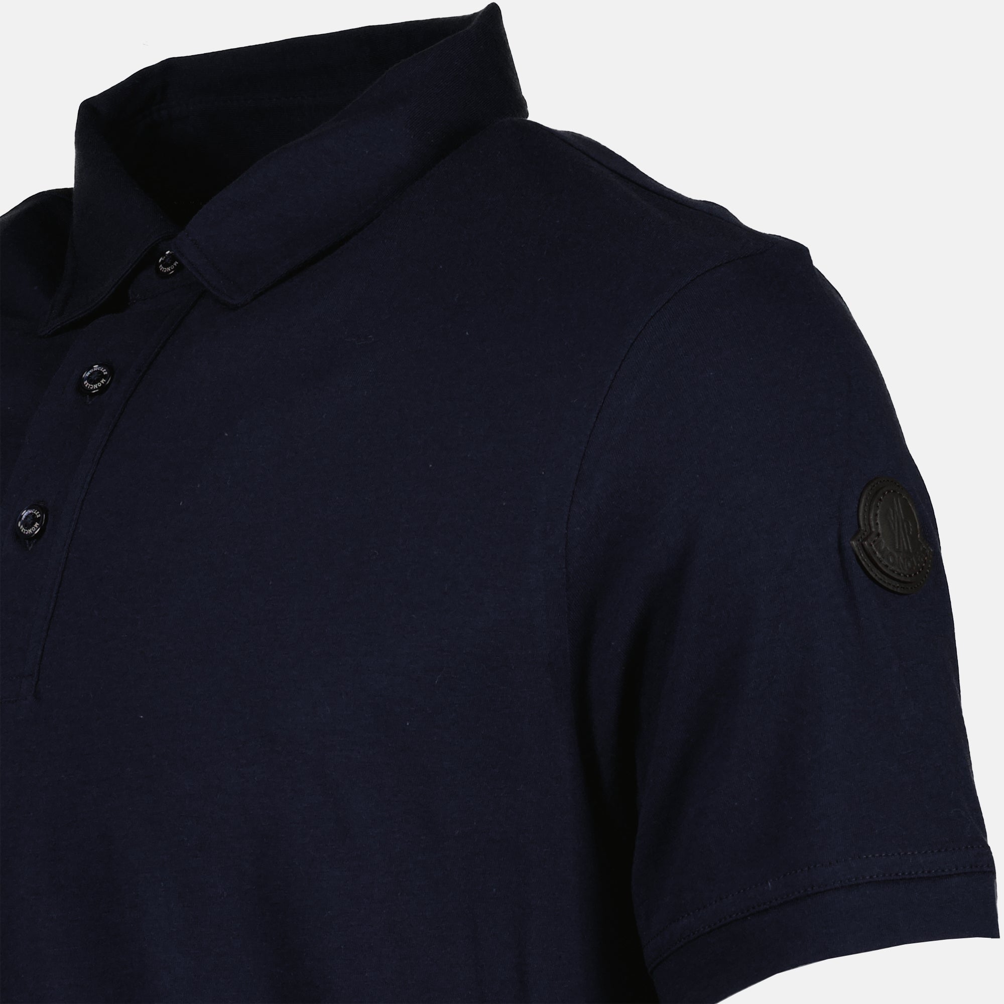 Polos Logo Polo Moncler azul oscuro Homme