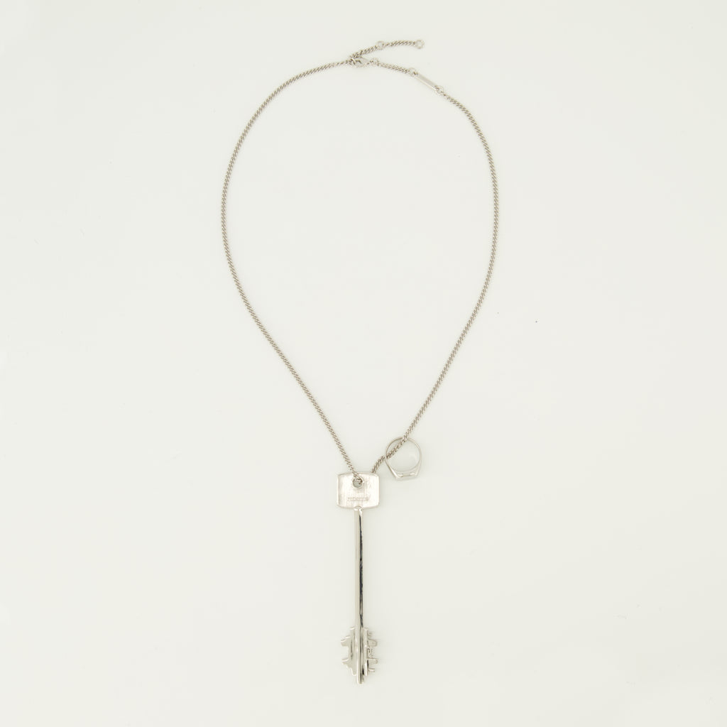 Bijoux Collier argenté Rabanne Argenté Femme