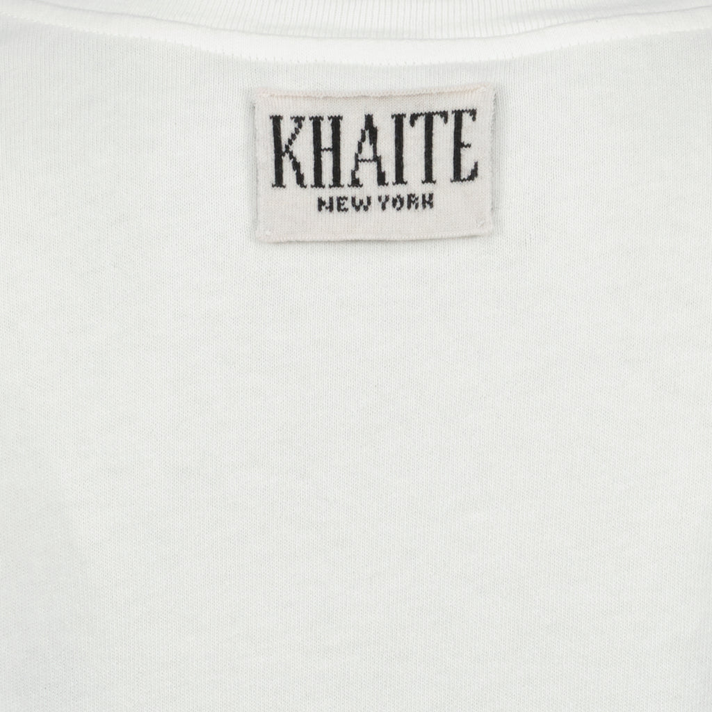 T-shirt T-shirt Mae Khaite Bianco Femme