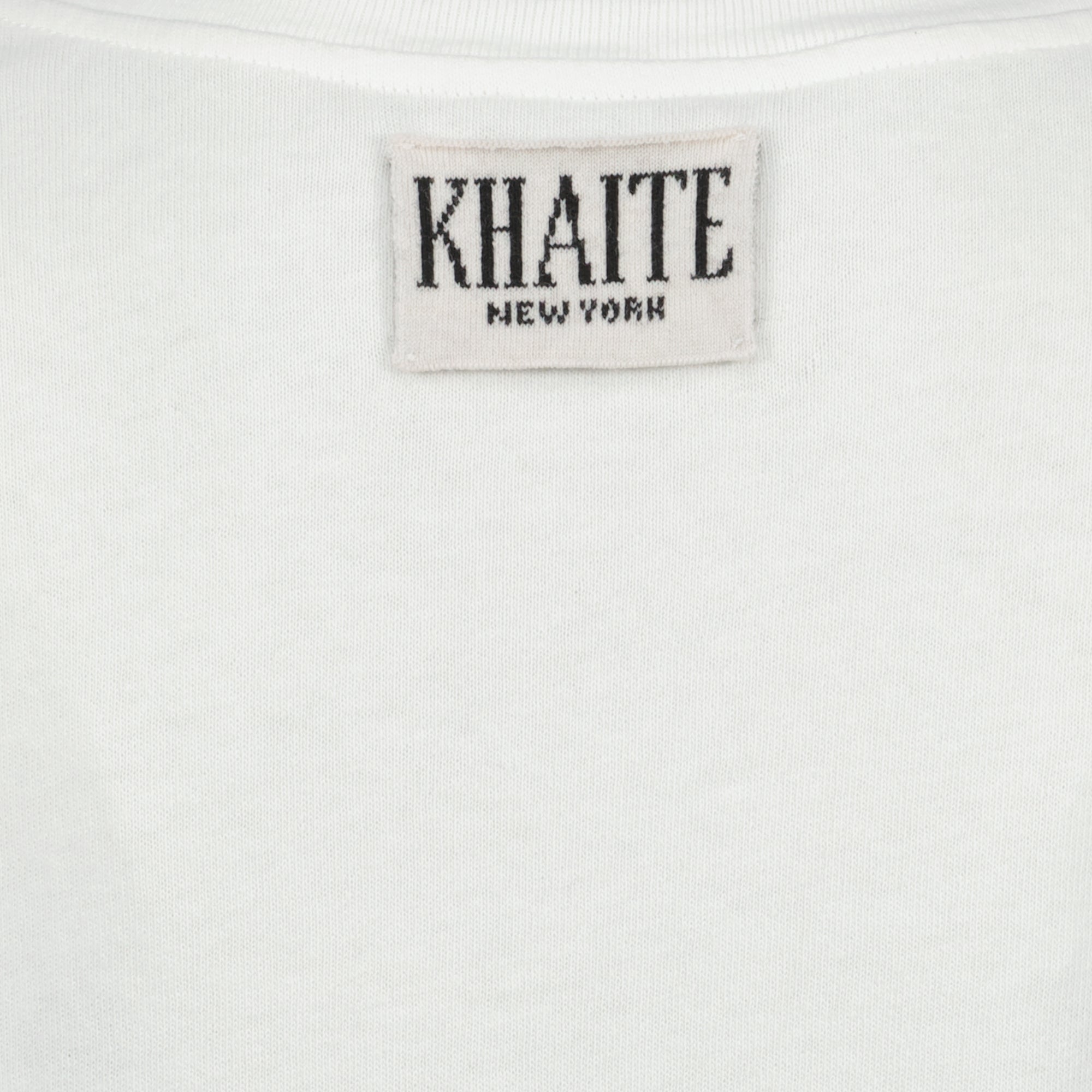 T-shirt T-shirt Mae Khaite Bianco Femme