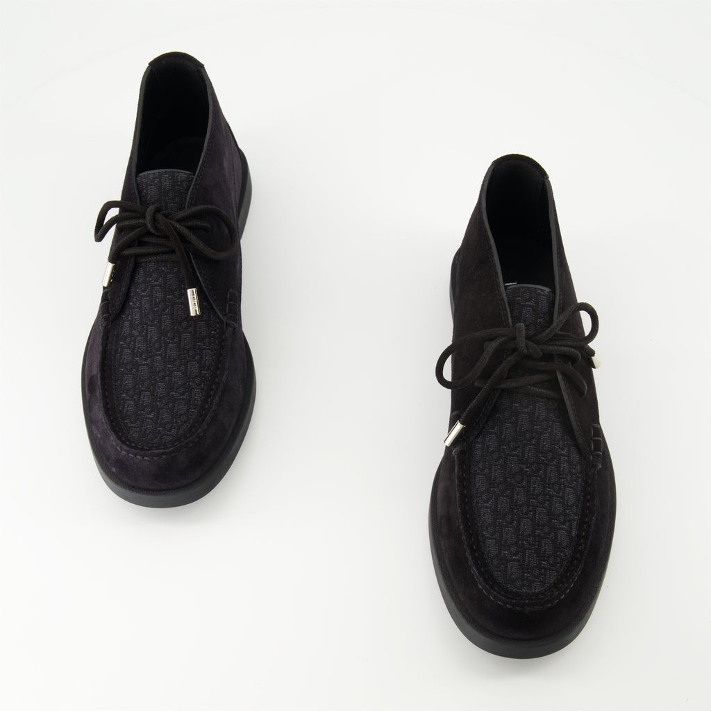 フォーマルシューズ ディオール グランヴィル チャッカブーツ Dior 黒 Homme