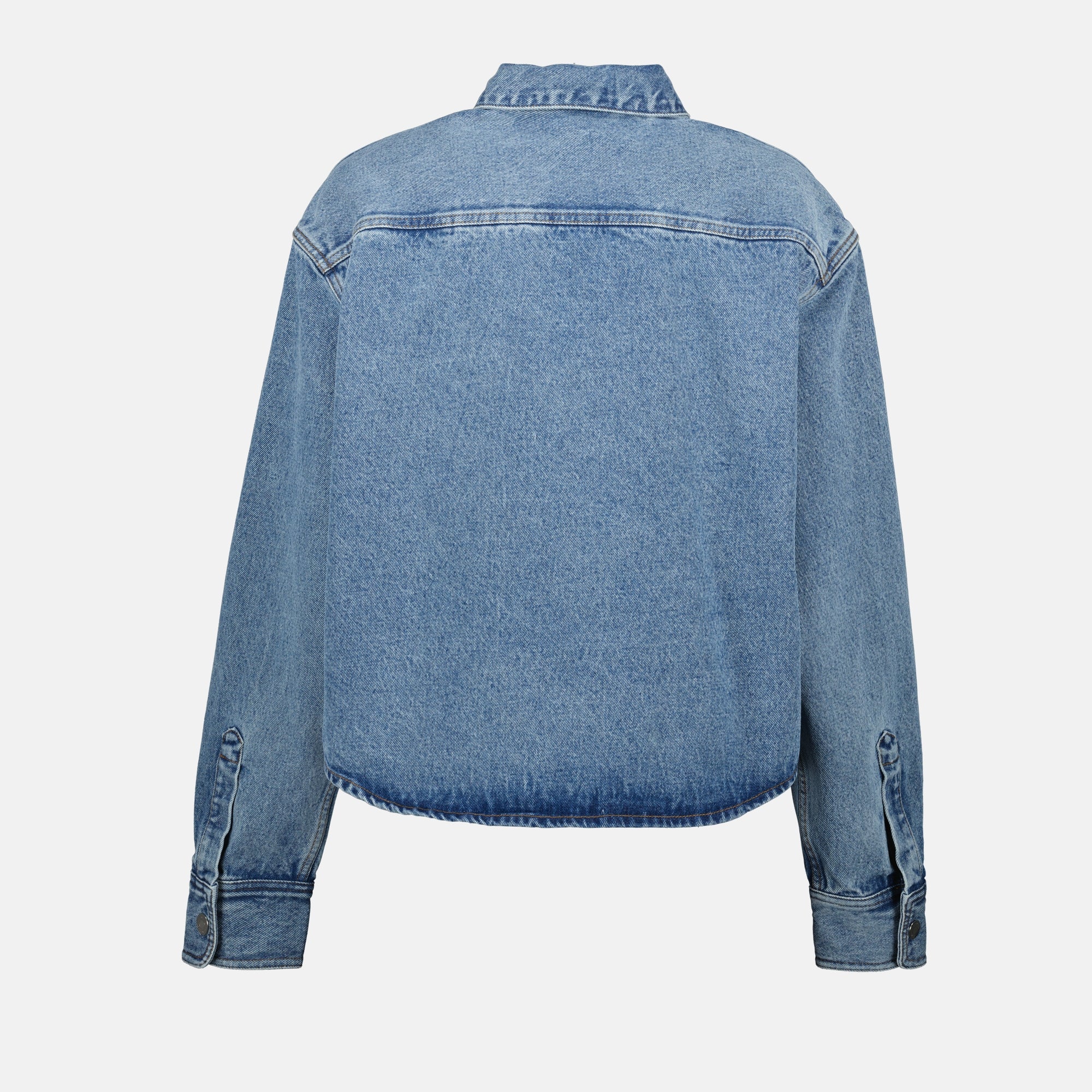 셔츠 Veste en jean Ami de coeur Ami PARIS 파란색 Femme