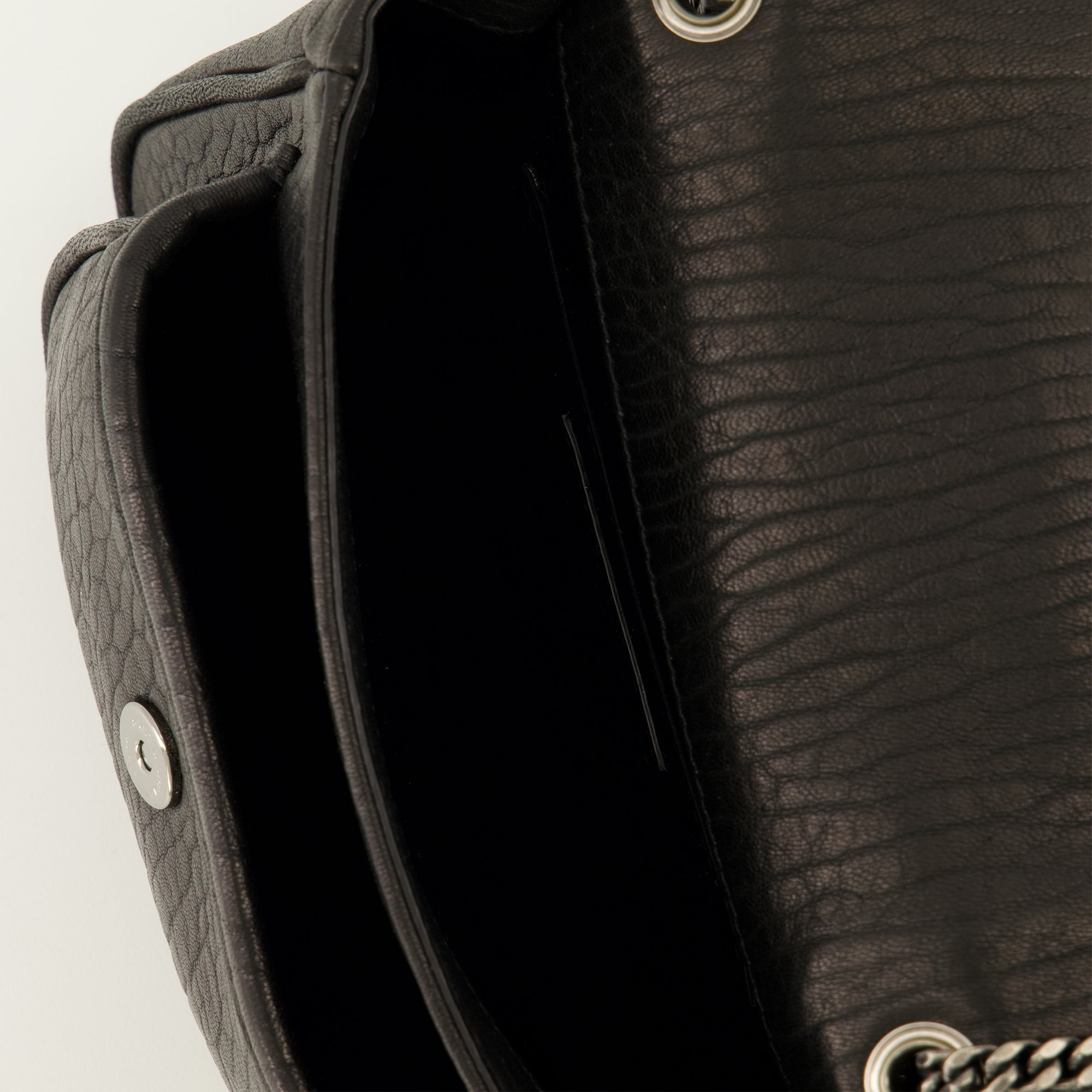 Sacs à main et épaule Sac Niki mini en cuir noir Saint Laurent Noir Femme