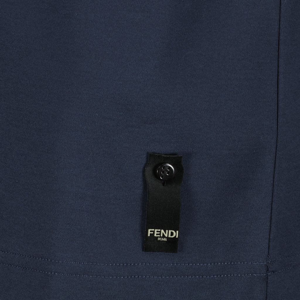 Tシャツ フェンディ ローマ Tシャツ Fendi ダークブルー Homme