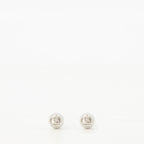 Bijoux Boucles d'oreilles VLogo en cristaux Valentino Garavani Argenté Femme