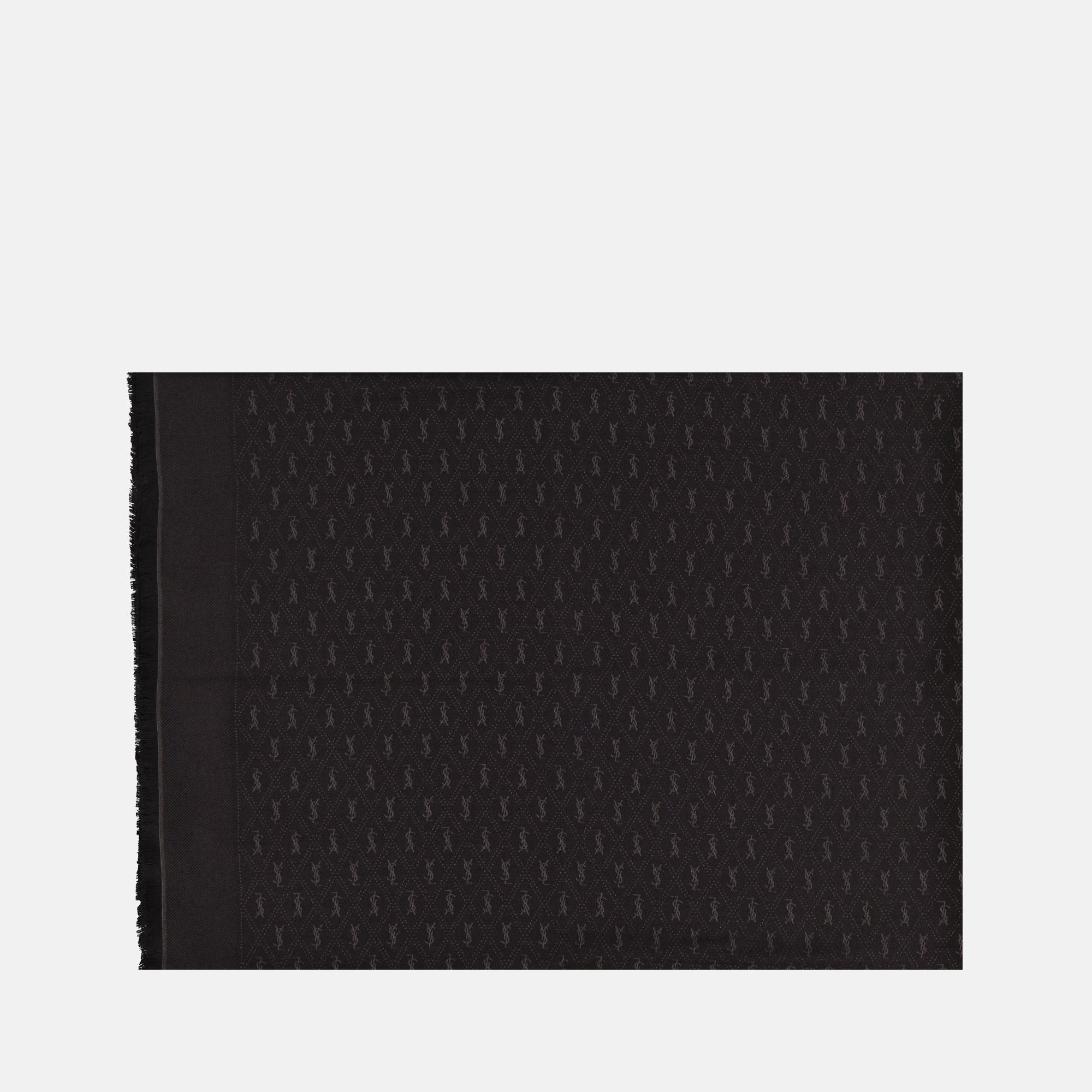 Écharpes, foulards et gants Écharpe Cassandre Saint Laurent Noir Homme