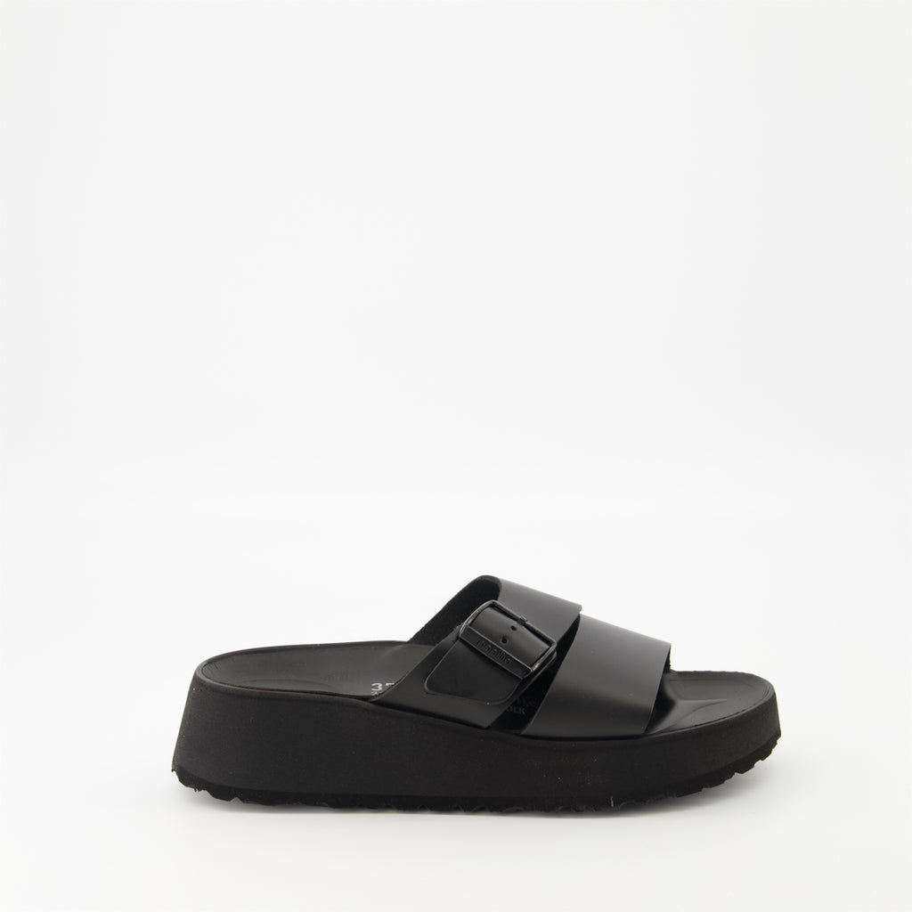 Chaussures ouvertes Sandales Almina Birkenstock Noir Femme