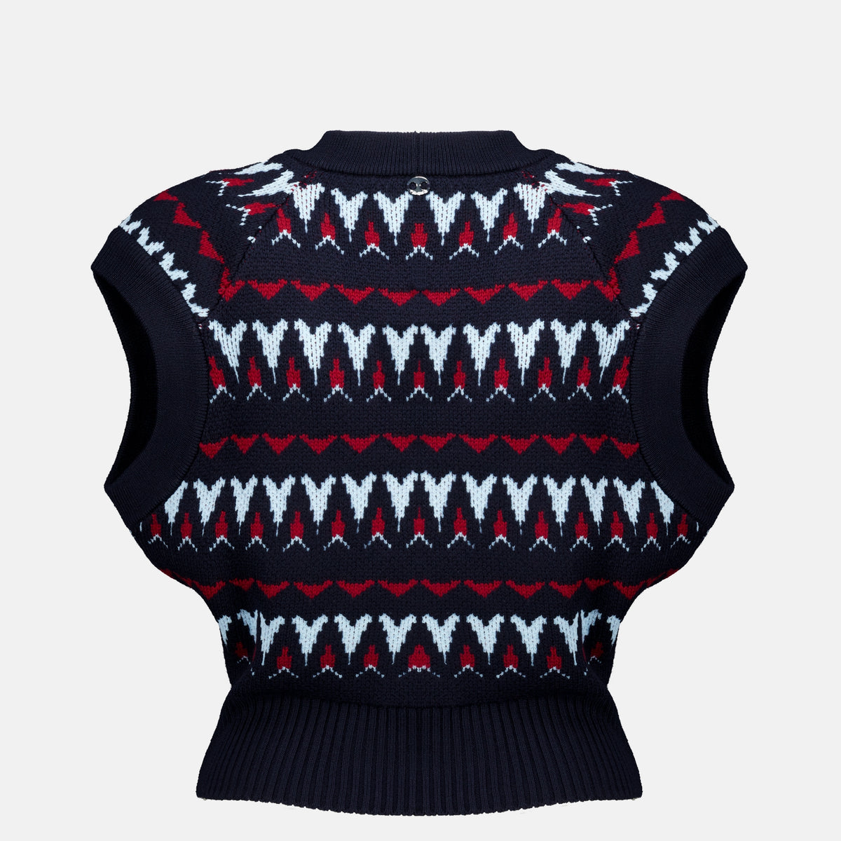 Maille Woll-Wickeltop Rabanne Bleu foncé Femme
