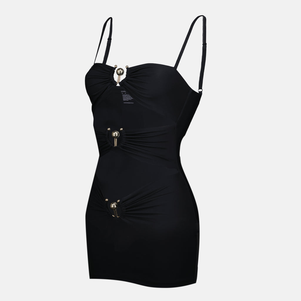 Beachwear Mini robe Christopher Esber Noir Femme