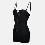 Beachwear Mini robe Christopher Esber Noir Femme