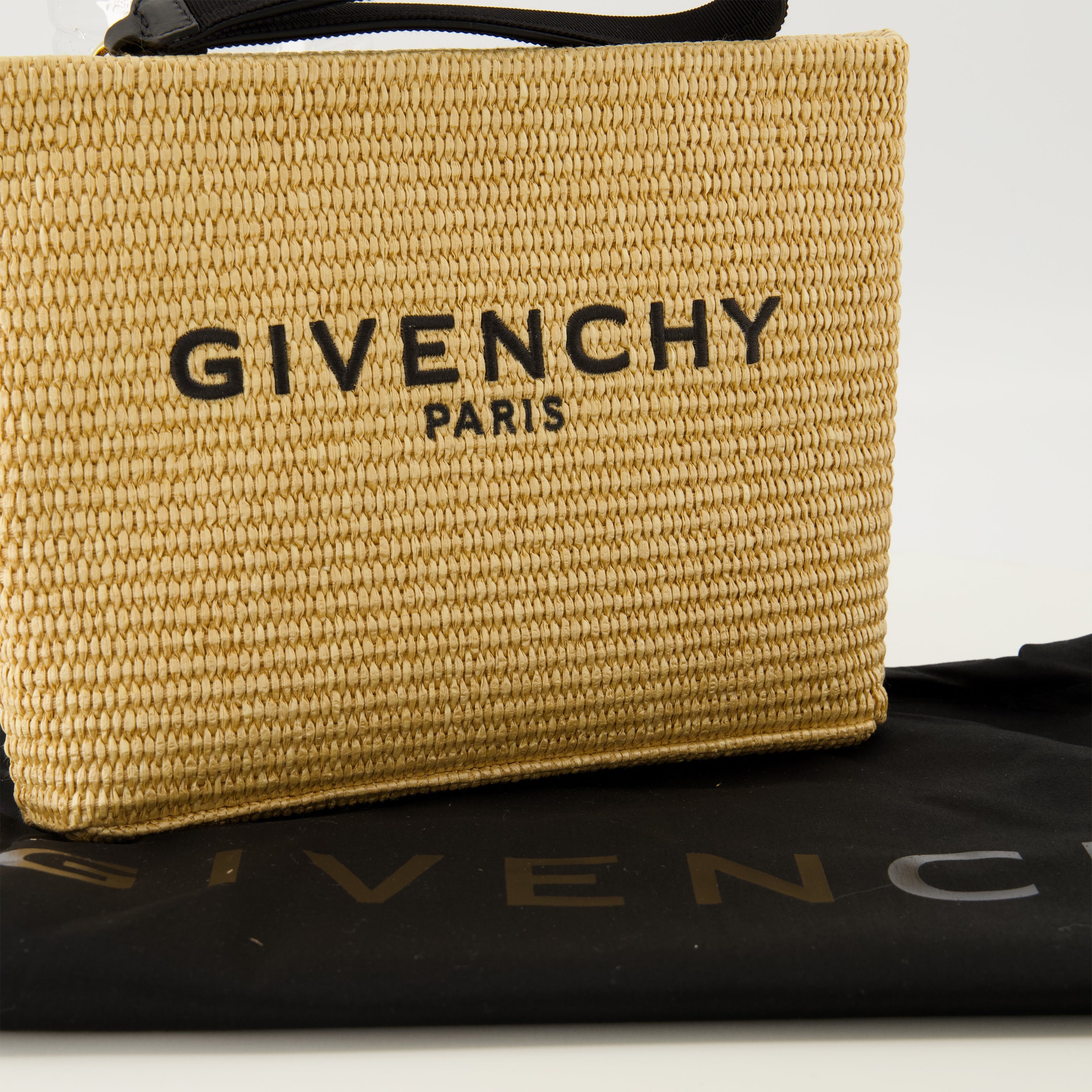 Pochettes Pochette en raphia beige Givenchy Beige Femme