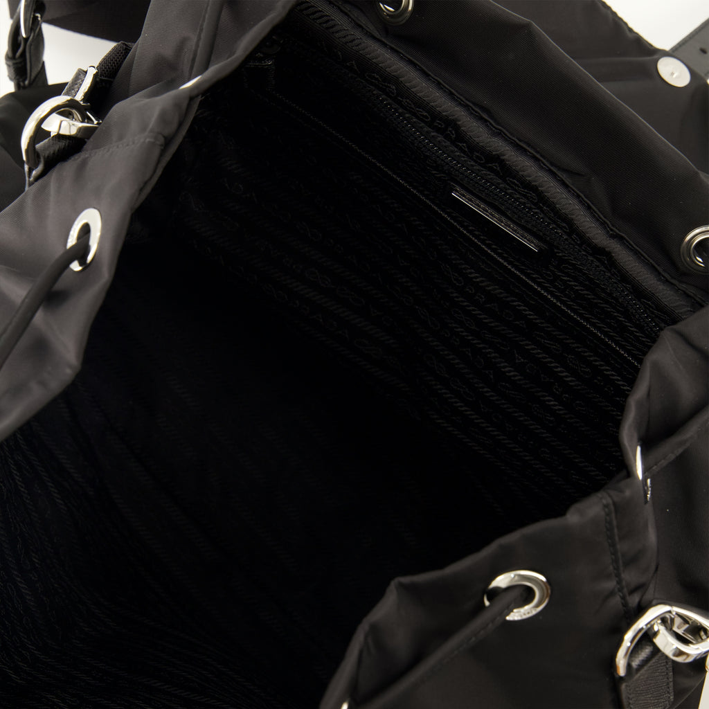 Sacs à dos Mochila Re-Nylon Preta Prada Noir Homme
