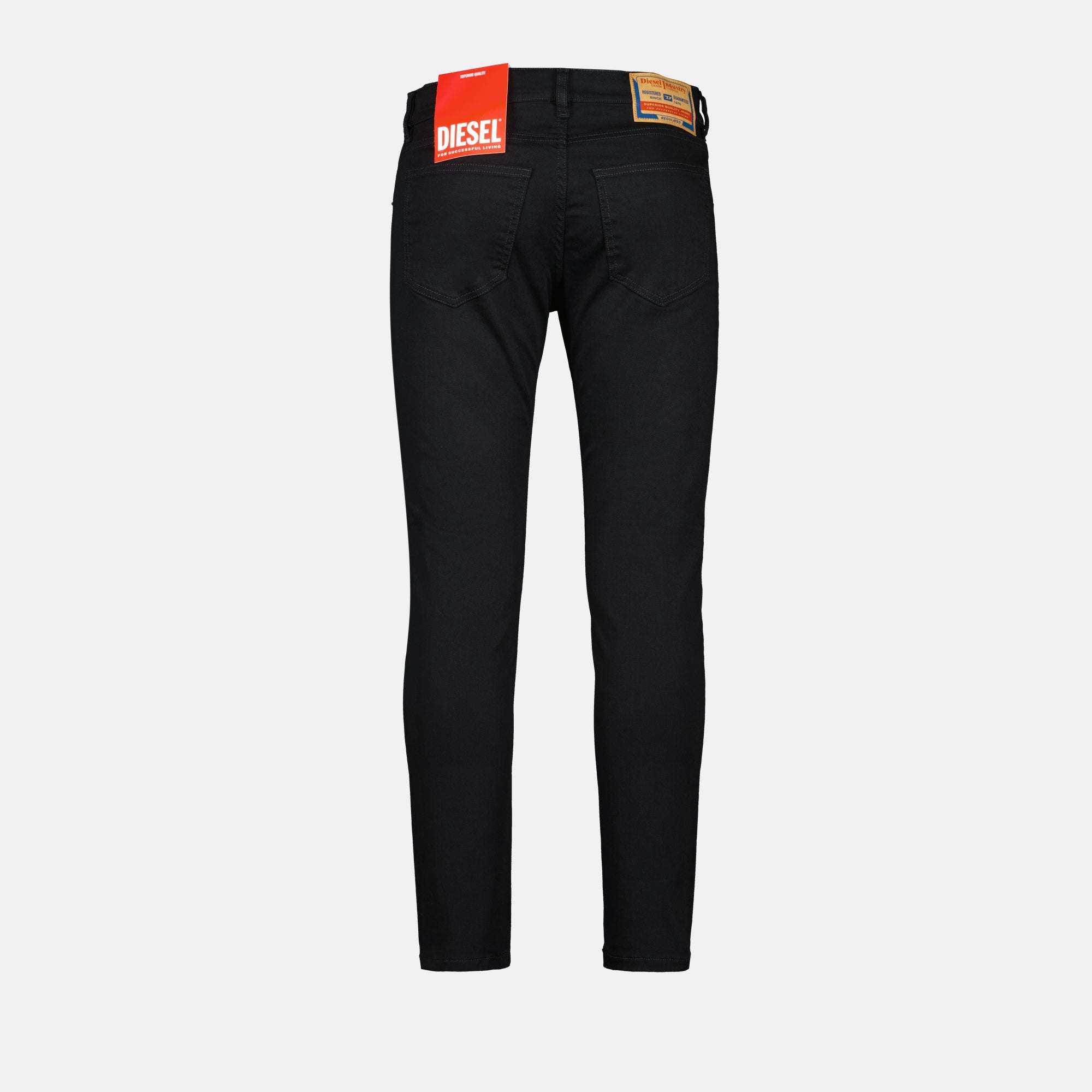 Pantalons Jean slim 2019 D-Strukt Diesel Noir Homme
