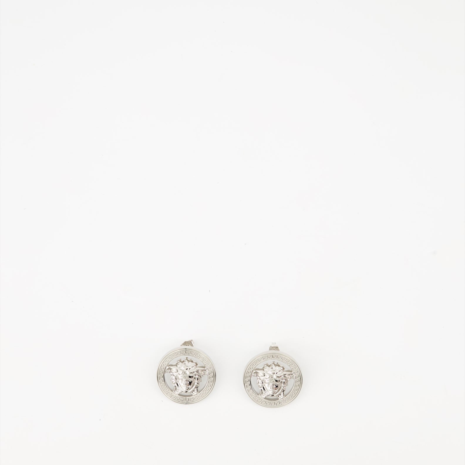Bijoux Boucles d'oreilles Medusa '95 Versace Argenté Femme