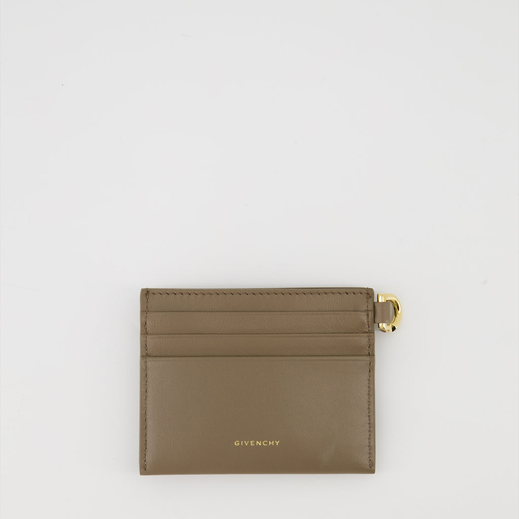 Small leather goods Porte-cartes 4G Givenchy Brown Femme