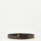 Image de l'article Ceinture 66 en cuir brillant de la marque Saint Laurent pour Femme - Saison Printemps-Été 2026 - Vue de Dos