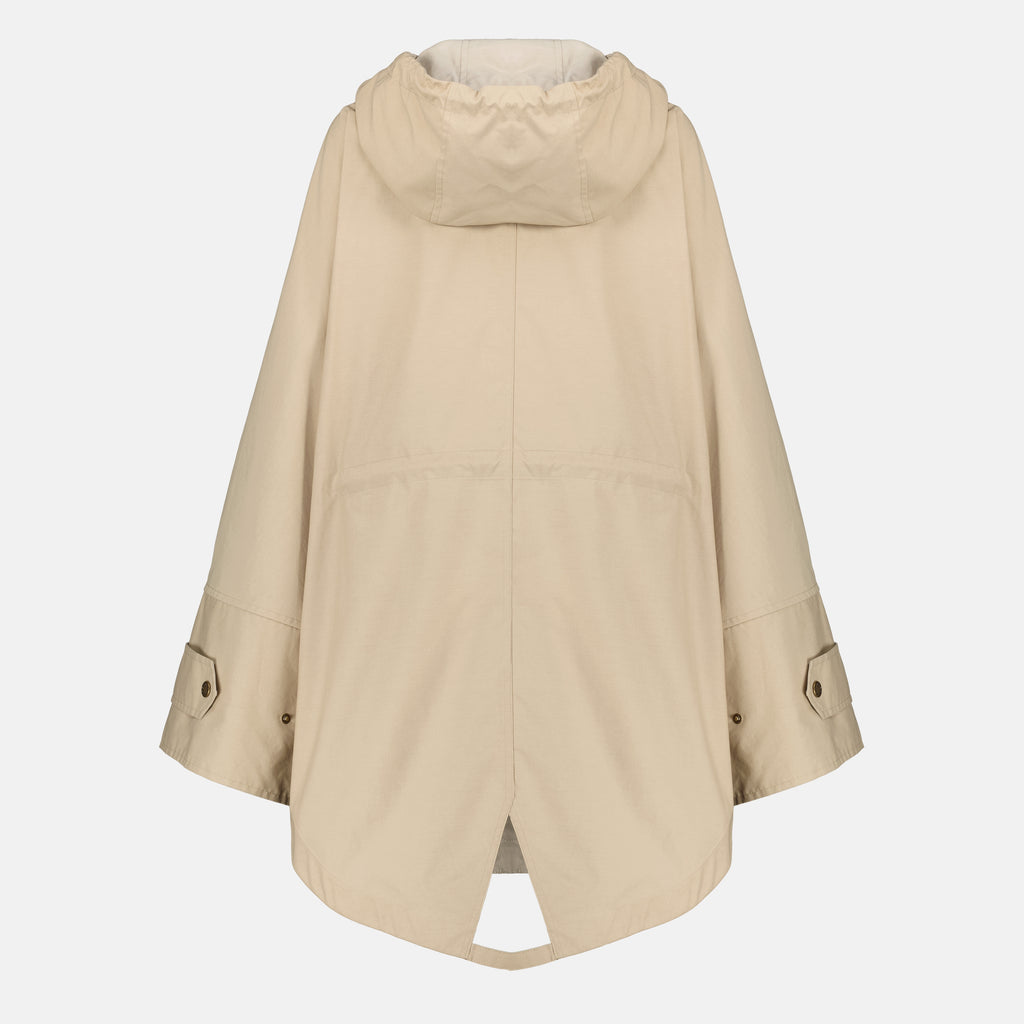 Manteaux 브루네라 파카 아이보리 가바르딘 Moncler Beige Femme