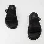 Chaussures ouvertes Aqua Sandalen Dior Noir Homme