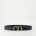 Cinturones Ceinture CD réversible Dior Negro Homme