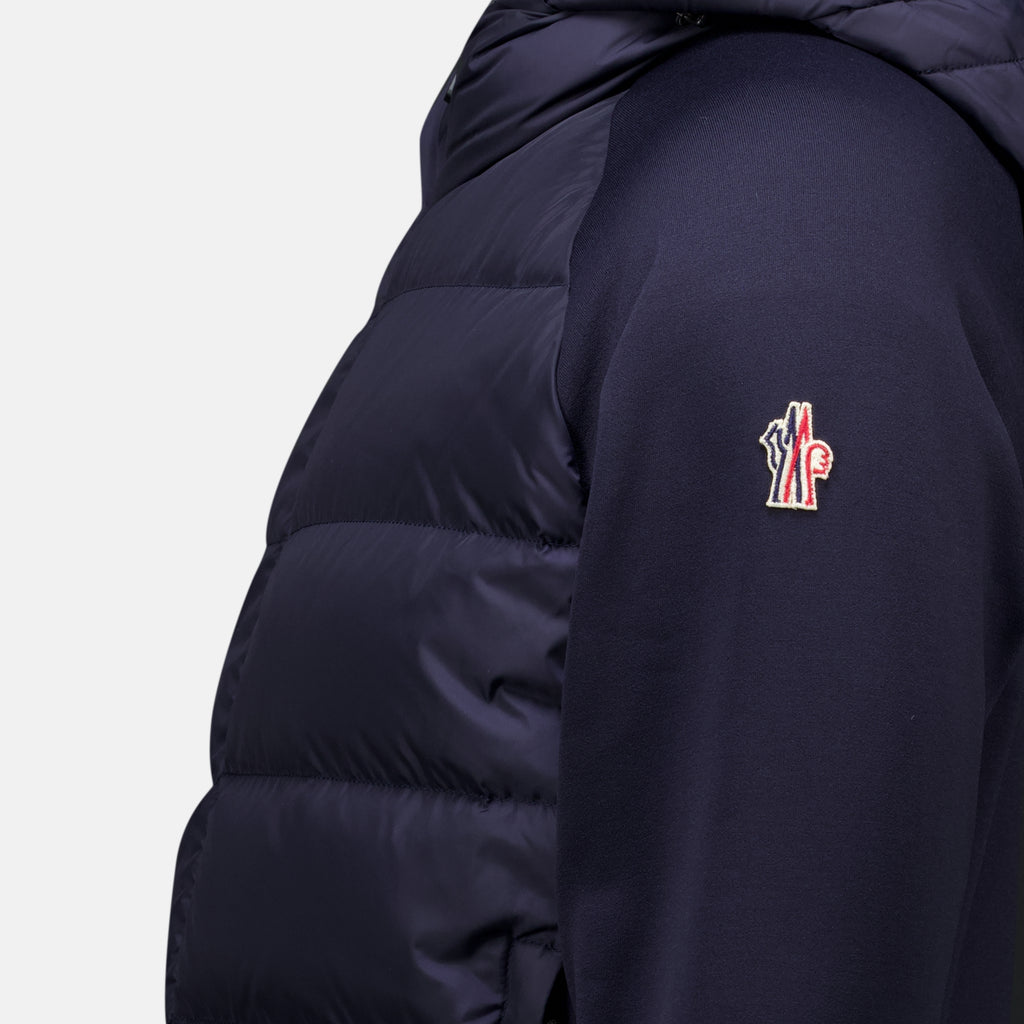 Vestes Cardigan zippé en Polartec® nbleu marine Moncler Grenoble Bleu foncé Homme