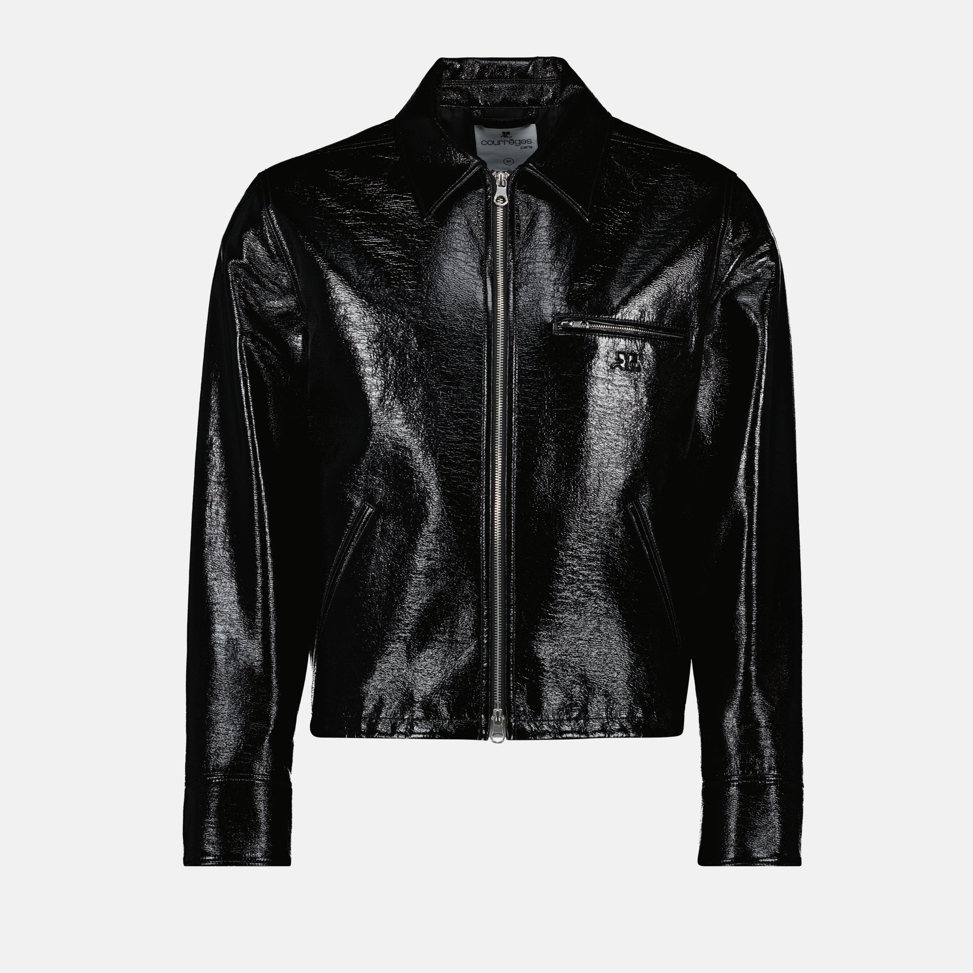 Vestes Veste en vinyl Courrèges Noir Homme