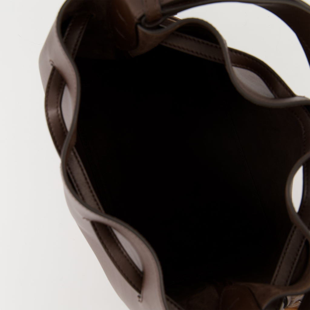 Sacs seau Bucket Bag So Bag Valentino Garavani Marron Femme