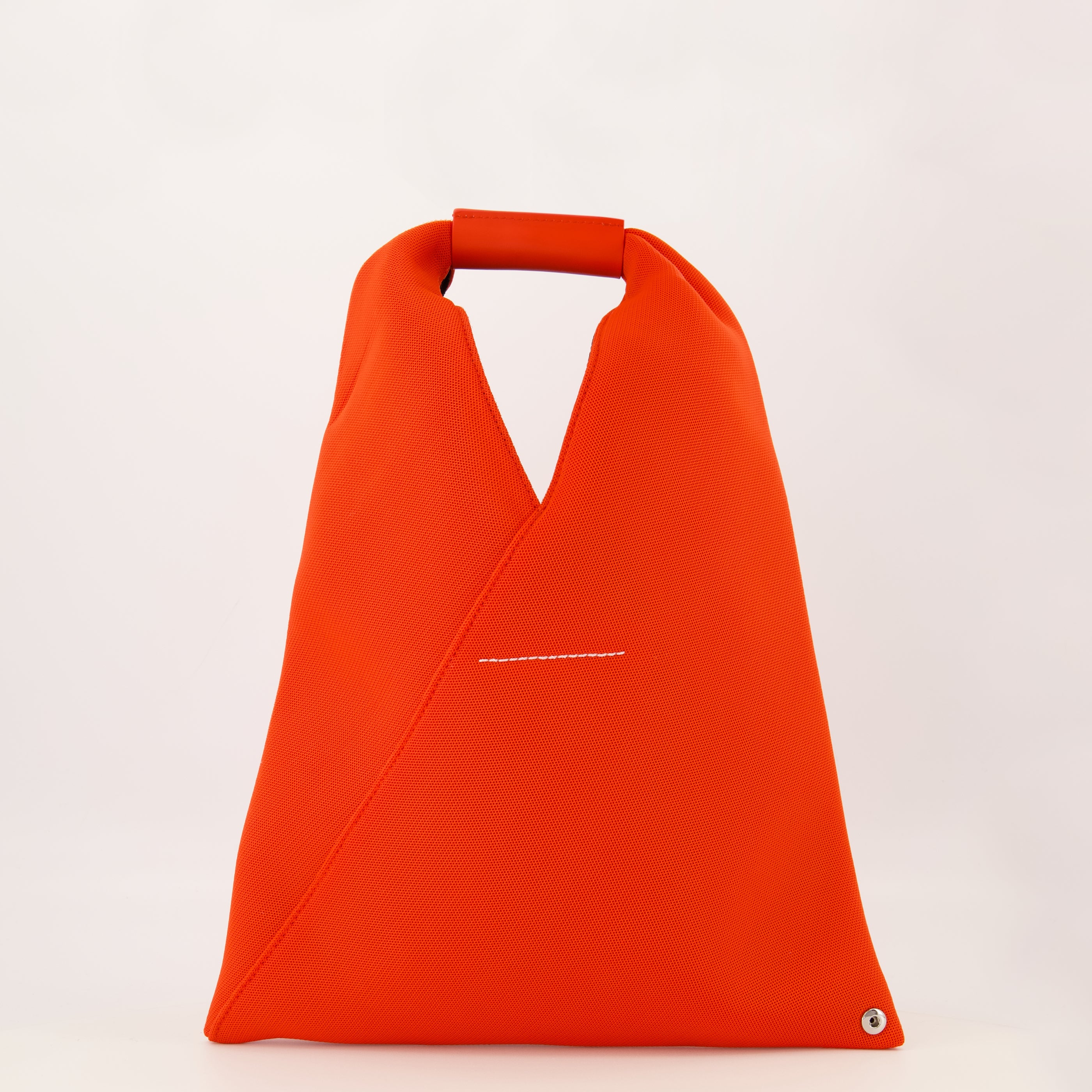 Sacs à main et épaule Bolso pequeño de malla naranja japonés Mm6 Orange Femme
