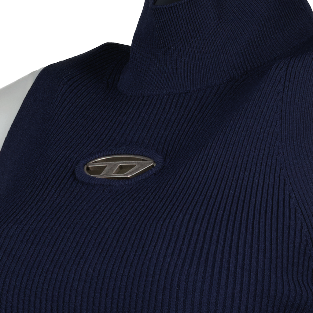 Tops Top M-Onervax à col montant Diesel Bleu Femme