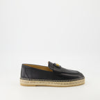 에스파드리유 팜 가죽 에스파드리유 Valentino Garavani 검은색 Homme