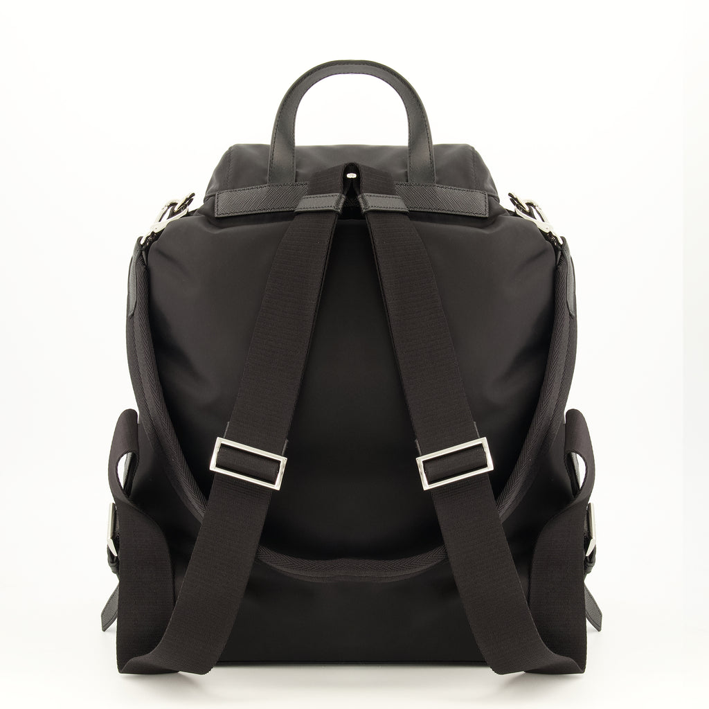 Sacs à dos Mochila Re-Nylon Preta Prada Noir Homme