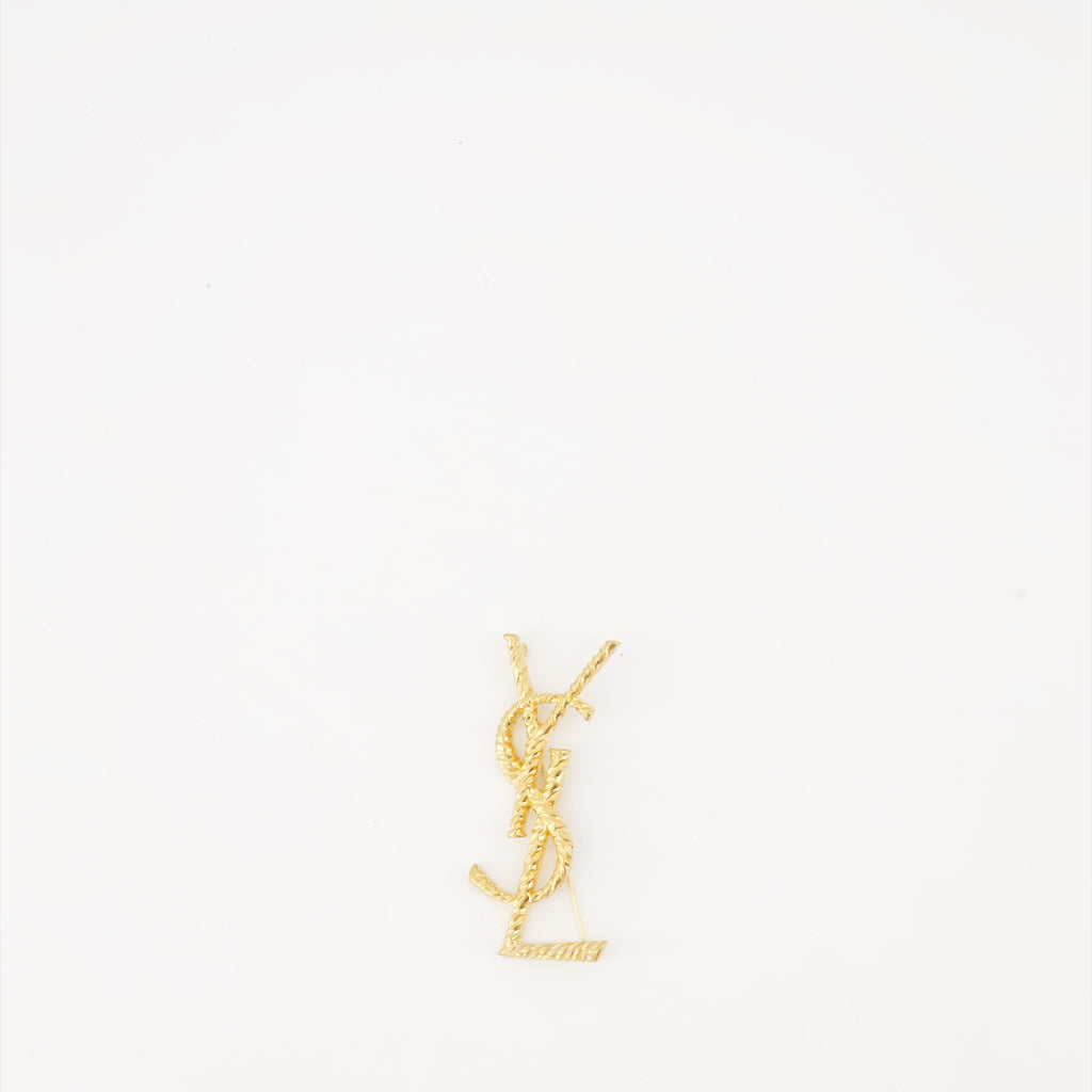 Joias Broche Cassandre Saint Laurent Ouro Femme