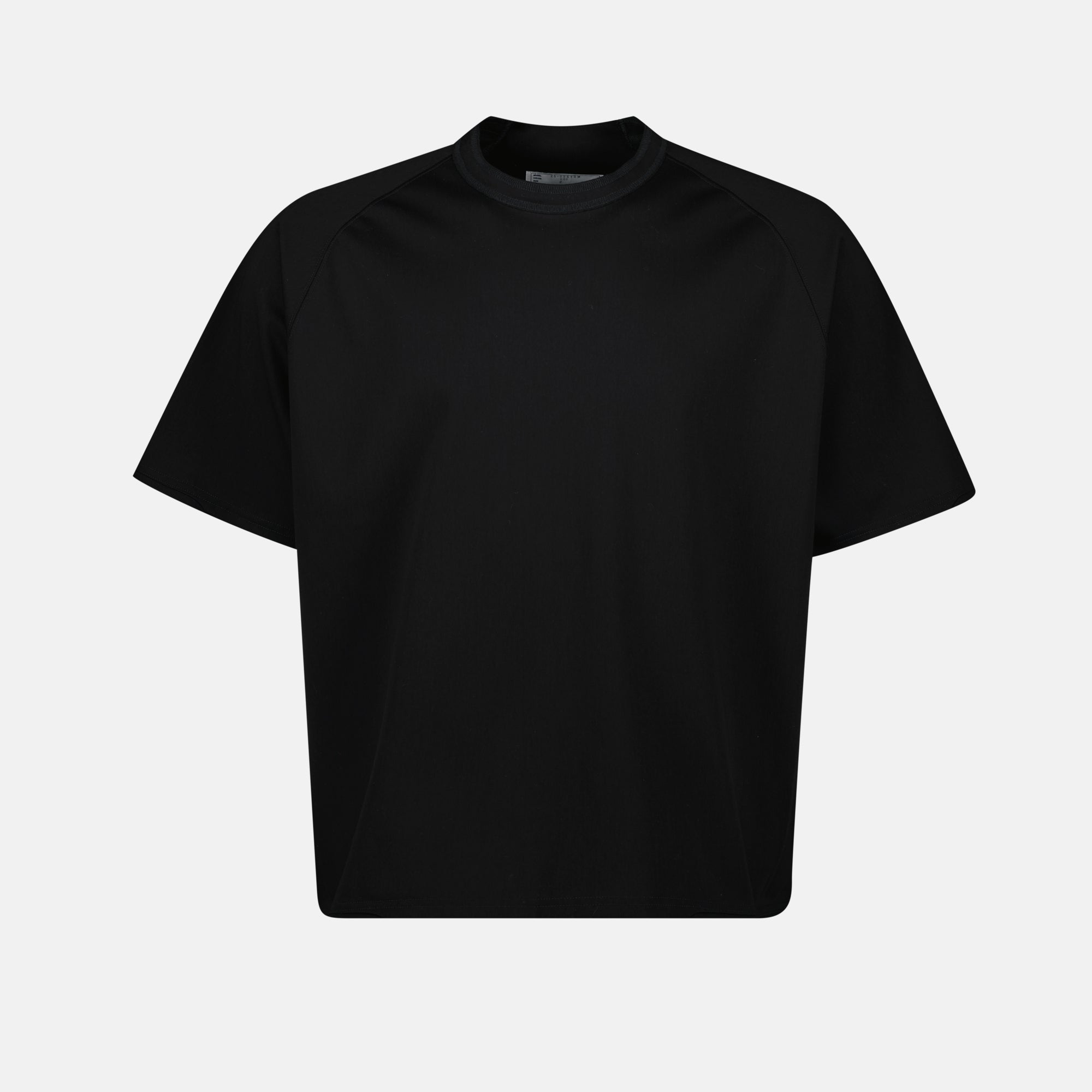 T-shirts T-shirt droit Sacai Noir Homme